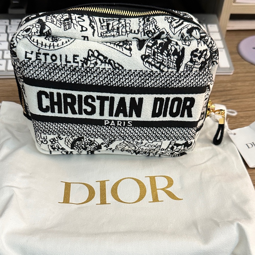 Dior mini cosmetic bag